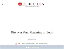 Tablet Screenshot of edicolea.com
